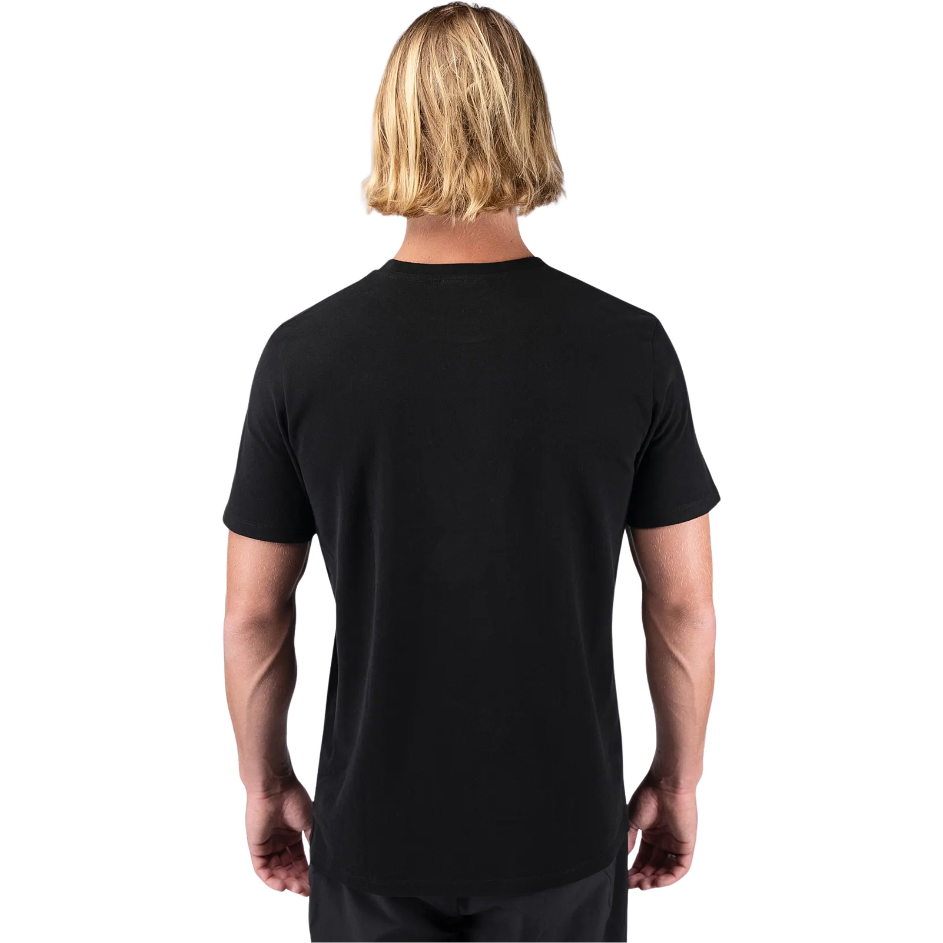 Zhik T-shirt De Algodão Com Logótipo Para Homem TEE-0734-M-BLK - Preto